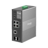 Switch TP-Link Omada IES206GPP, 4 porturi (3 PoE+, 1 PoE++)