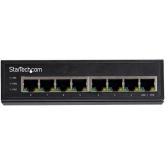 Switch Startech IESC1G80UP, 8 porturi, PoE+