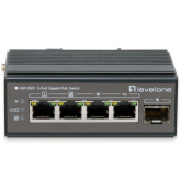 Switch Level One IGP-0501, 4 porturi, PoE