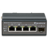 Switch Level One IGP-0502, 4 porturi, PoE