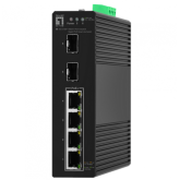 Switch Level One IGS-2106P, 4 porturi, PoE