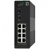 Switch Level One IGS-2110P, 8 porturi, PoE