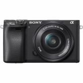 Aparat foto Mirrorless Sony 6400, 24.2 MP, Black + Obiectiv E 16-50 mm f/3.5-5.6 OSS