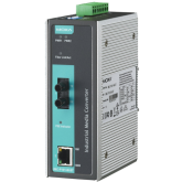 Convertor Media Moxa IMC-P101-M-ST-T 100 Mbps, 1300 nm, Multi-mode, 5 km, RJ45 - ST