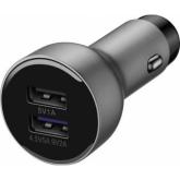 Incarcator auto Huawei, 2x USB + cablu USB-C, 5A, Grey