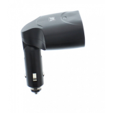 Incarcator auto TnB ACDI034699, 2x USB, 2A, Black
