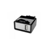Incarcator retea Approx APPUSBWALL1W, 1x USB, 1A, Black-White