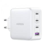 Incarcator retea Ugreen CD226, 3x USB-C, 1x USB, White