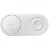 Incarcator Wireless QI Samsung Duo Pad, 1x USB-C, 1.2 A, White