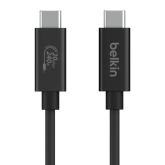 Cablu de date Belkin INZ004BT2MBK, USB-C male - USB-C male, 2m, Black