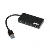 Hub USB iBOX Slim IUH3F56, 4x USB 3.2 Gen 1, Black