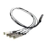 Patch cord HP X240 40GbE QSFP+ to 4xSFP+, 1m, Black