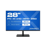 Monitor LED JAPANNEXT I280UHD60F-P, 28 inch, 3840x2160, 5 ms, Black