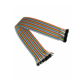 Cablu Cable Master Jumper Wire JW40-020FF, 40-pin female - 40-pin female, 0.2 m, Multicolor