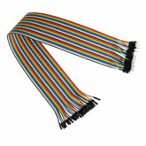 Cablu Cable Master Jumper Wire JW40-040MF, 40-pin male - 40-pin female, 0.4 m, Multicolor