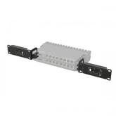 Kit rack mount MikroTik K-79 pentru RB5009, Black