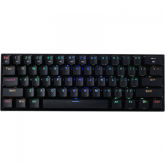 Tastatura Wireless Redragon Draconic, RGB LED, Bluetooth/USB, Black