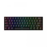 Tastatura Wireless Redragon Draconic Prom, RGB LED, Bluetooth/USB, Black