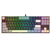 Tastatura Redragon Kumara, RGB LED, USB, Multicolor