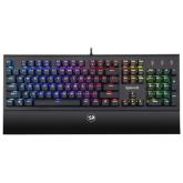 Tastatura Redragon Aryaman, RGB LED, USB-A, Black