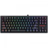 Tastatura Redragon Knight RGB LED, USB, Black