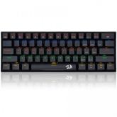 Tastatura Redragon Lakshmi K606R, Red Switch, USB, Black