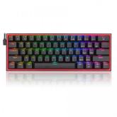 Tastatura Redragon Fizz, RGB LED, USB, Black