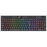 Tastatura Redragon Horus Pro, RGB LED, USB/USB Wireless/Bluetooth, Black