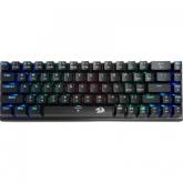 Tastatura Redragon Ryze PRO, RGB LED, USB Wireless/USB/Bluetooth, Black