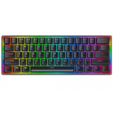 Tastatura Redragon Akali K642-RGB, RGB LED, USB-C, Black