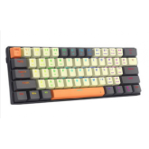 Tastatura Redragon Caraxes Pro, RGB LED, Bluetooth/USB Wireless/USB, Grey-White