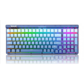 Tastatura Redragon Garen Pro, RGB LED, Bluetooth/USB Wireless/USB-C, Blue