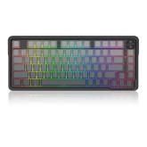 Tastatura Redragon Ucal Pro, RGB LED, USB/USB Wireless/Bluetooth, Black-Grey