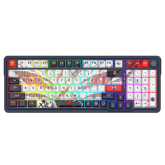 Tastatura Redragon Eisa Pro Honkai Impact, RGB LED, Bluetooth, Multicolor