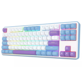 Tastatura Redragon Star Blade Pro, RGB LED, USB-C/Bluetooth/USB Wireless, Blue-Purple