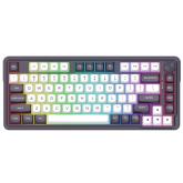 Tastatura Redragon Finke, RGB LED, USB/Bluetooth, Black-White