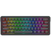 Tastatura Redragon Ironguard, RGB LED, USB, Black