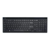 Tastatura Kensington Advance Fit Full-Size Slim, USB, Black