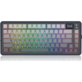 Tastatura Redragon Behemoth Pro, RGB LED, USB/Bluetooh/USB Wireless, Black-Grey