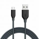 Cablu de date Anker KA8132011, USB - microUSB, 0.9m, Black
