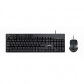 Kit Gembird KBS-UM-04 - Tastatura, USB, Black + Mouse Optic, USB, Black