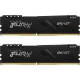 Kit Memorie Kingston FURY Beast 32GB, DDR4-2666Mhz, CL16, Dual Channel