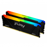 Kit Memorie Kingston Fury Beast RGB Intel XMP 2.0, 32GB, DDR4-2666, CL16, Dual Channel