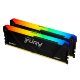 Kit Memorie Kingston Fury Beast RGB Intel XMP 2.0, 64GB, DDR4-2666, CL16, Dual Channel