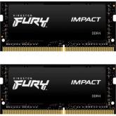 Kit Memorie SO-DIMM Kingston FURY Impact 32GB, DDR4-2666Mhz, CL15, Dual Channel