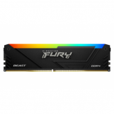 Kit Memorie Kingston Fury Beast RGB Intel XMP 2.0, 64GB, DDR4-3200MHz, CL16, Quad Channel