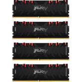 Kit Memorie Kingston Renegade RGB 64GB, DDR4-3200Mhz, CL16, Quad Channel