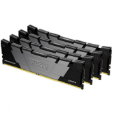 Kit Memorie Kingston FURY Renegade Black Intel XMP 2.0, 32GB, DDR4-3200MHz, CL16, Quad Channel