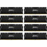 Kit memorie Kingston FURY Renegade RGB 256GB, DDR4-3200MHz, CL16, Quad Channel