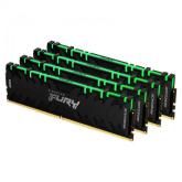 Kit Memorie Kingston Fury Renegade RGB 64GB, DDR4-3600Mhz, CL16, Quad Channel